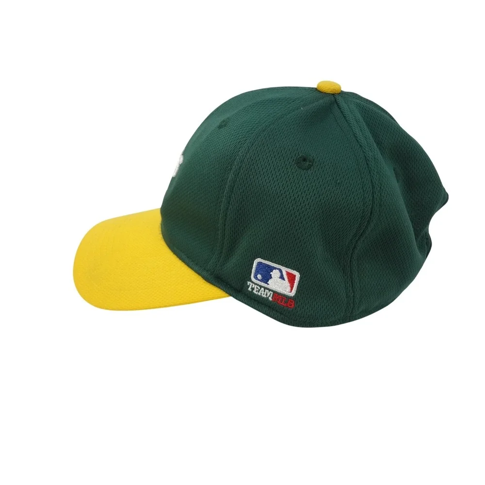 Oakland Athletics MLB Baseball Cap Green Yellow‎ OC Sports Adjustable Hat